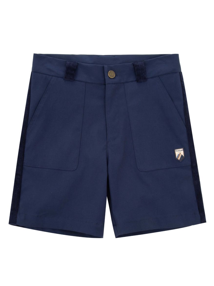 Bilde av WoolLand Romsdalseggen shorts w.cord Boy Blue Ink